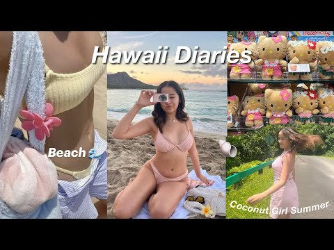 hawaii vlog 🐚 living my coconut girl summer dreams for a week in oahu