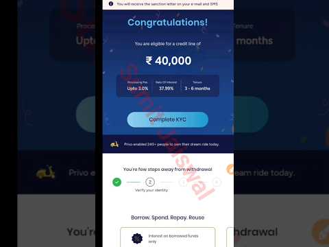 Rs 40,000 Instant Loan Without Income Proof - With Proof   | #newloanapp2024