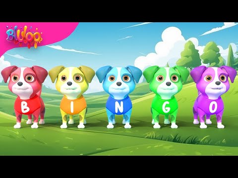 BINGO | Nursery Rhymes | Baby Song | BluLoo Nursery Rhymes & Kids Songs