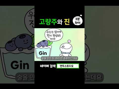 고량주와 진의 차이는? #shorts #증류주 #고량주뜻