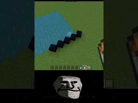 water 🌊 vs lava 🌋 minecraft logic #minecraft #viral #shortvideo #subscribe #shorts