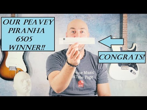 Peavey Piranha 6505 Giveaway Winner!