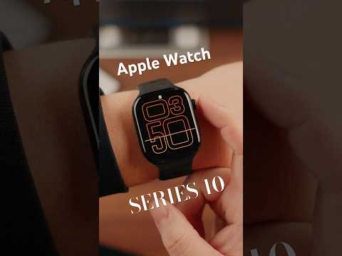 Apple Watch Series 10 Jet Black 46mm looks HOT 🔥