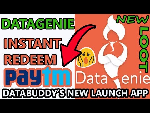 New datagenie app earn unlimited paytm cash || instant redeem ( min Rs.2 ) || Hindi 2017