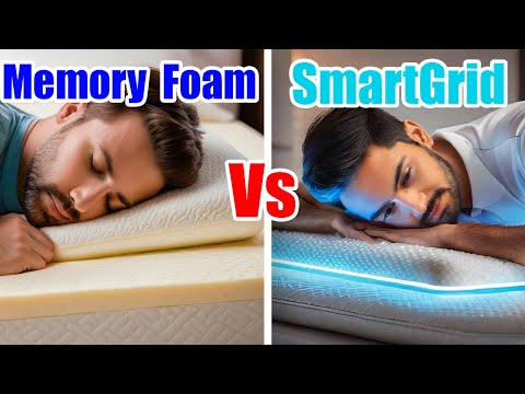 Memory Foam Vs SmartGrid Mattress (Which one is Best?) Cooling, Comfort, Support, Pros & Cons