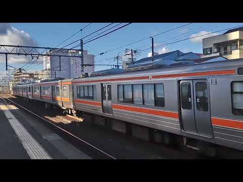 313系Y102+Y42編成刈谷到着