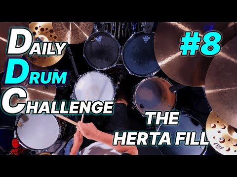 Daily Drum Challenge no.8 - The Herta Fill | That Swedish Drummer