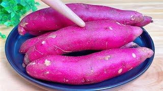 Sweet potatoes, teach you how to make them that you have never seen before, sweet and soft,delicious