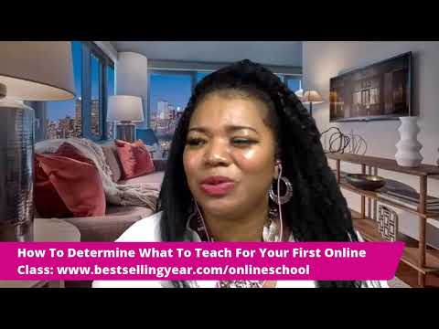 How To Determine What To Teach For Your First Online Class