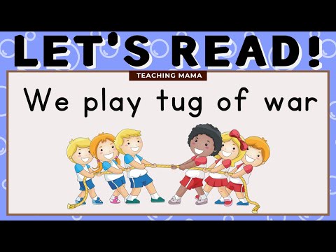 LET'S READ! | PRACTICE READING ENGLISH | SIMPLE SENTENCES FOR KIDS | LEARN TO READ | TEACHING MAMA