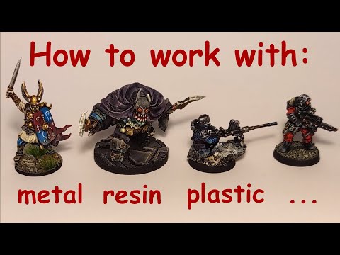 Miniature Materials Guide: Plastic, Metal, and Resin for Wargaming. З чого роблять солдатиків.