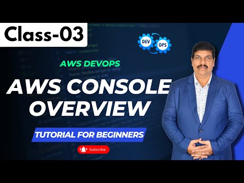 AWS DevOps Class 03 | AWS Console Overview | Tutorial for Beginners