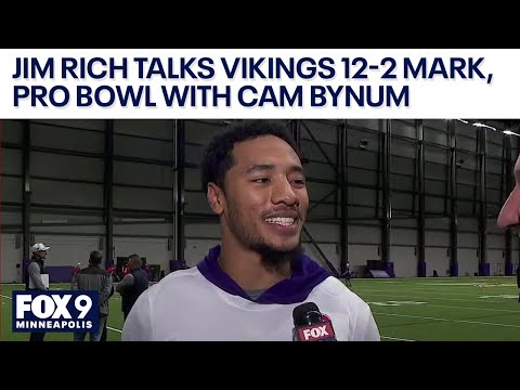 Jim Rich talks Vikings 12-2 record, Pro Bowl chances with safety Cam Bynum