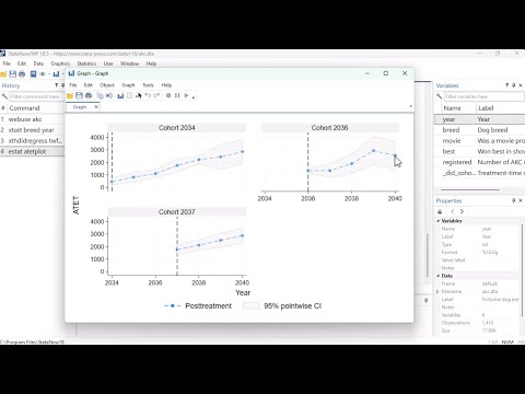 Treatment effects in Stata: Heterogeneous difference in differences