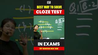 Best Way to Solve Cloze Test 🔥🔥 #shorts #clozetest #ssclab #englishbybarkhamam #englishgrammar