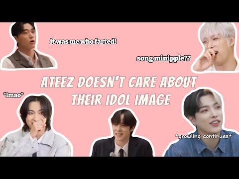 ateez doesn't care about their idol image