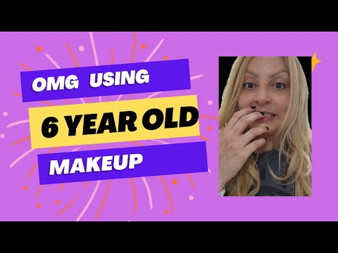 Look Using 6 Years  old Makeup