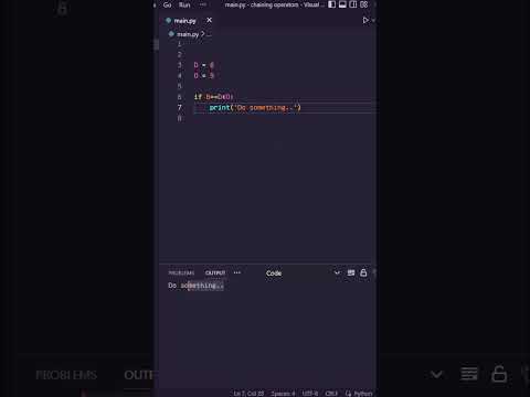 CHAINED Operators In Python?? #python #programming #coding
