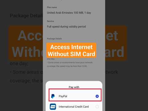 Access Internet Without Sim Card | International Data | International SIM Card