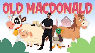 Old MacDonald Had a Farm - DJ Raphi | Kids Dance & Sing