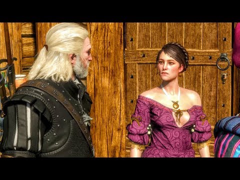 Polly Breaks with Her Betrothed Because of Geralt. Both Options (Witcher 3)