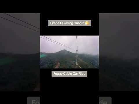 Places on earth that don't feel Real Thrilling Cable Car Ride Hongkong China #travel #short #foryou