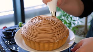 How to make the most beautiful Japanese Mont Blanc Tart