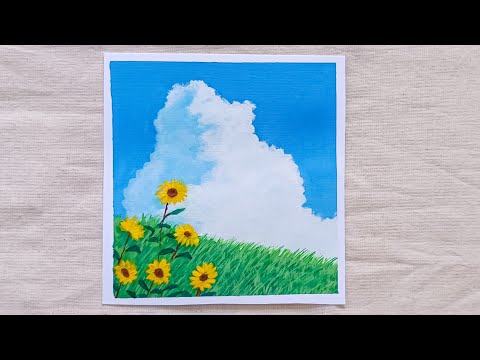 Painting studio ghibli Scene || My neighbor totoro