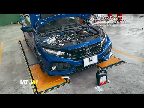 HONDA CIVIC FK7 POWERED BY M7 JAPAN MOTOR OILS TYPE RR 5W30