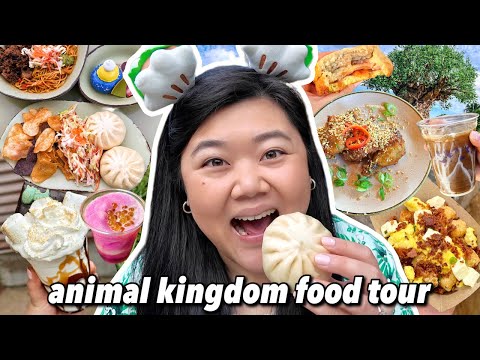 What to Eat at ANIMAL KINGDOM! 🦁🦒🌳 Disney World Food Tour 2024