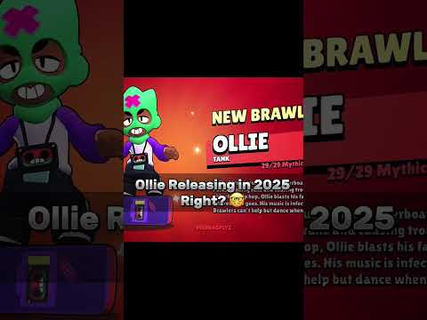 Ollie is released in 2019 in Brawlstars 💀🔥 #shorts #brawlstars