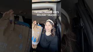 Trader Joe’s Holiday Snacks! #christmas #traderjoes #snacks #traderjoeshaul #seasonalfood #eating