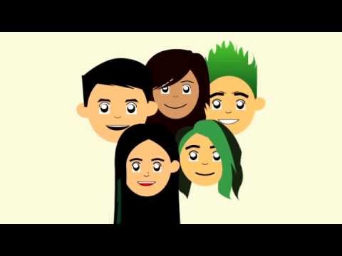 "Friends" | Flat Faces | After Effects | Illustrator