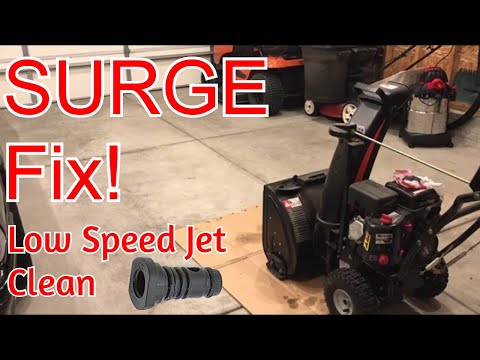 Engine Surging Fix! Low Speed Jet Clean.