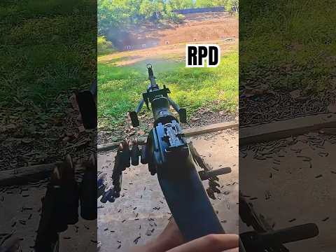 RPD軽機関銃 実銃 実射　#ベトナム