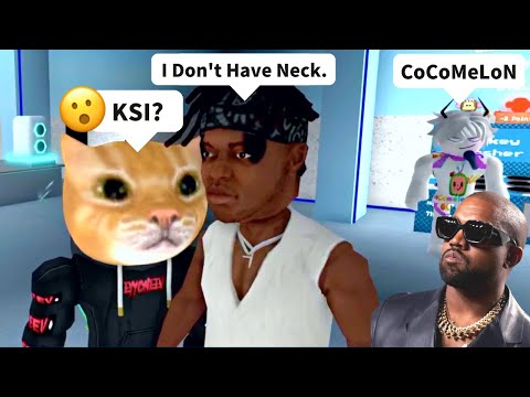 Stronk Cat Challenged KSI Roblox Rap Battles - Ft. Kanye East