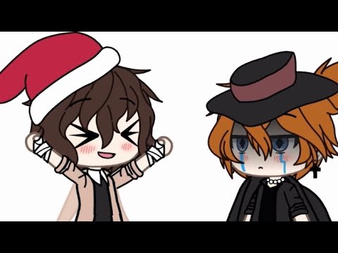 Dazai wishes Chuuya a Merry Christmas 🥰 || Bsd