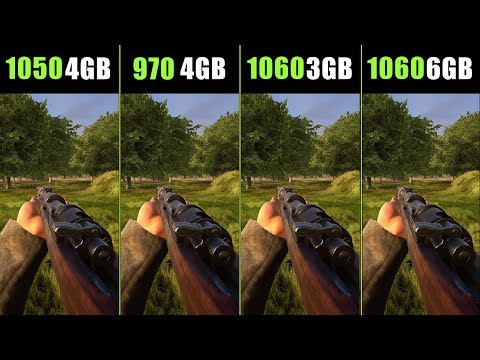 Post Scriptum GTX 1050 Ti vs  GTX 970 vs  GTX 1060 3GB vs  GTX 1060 6GB