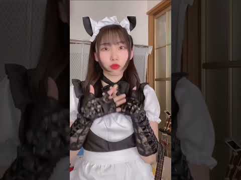 メイドで猫ダンス踊ってみた♡#shorts #tiktok