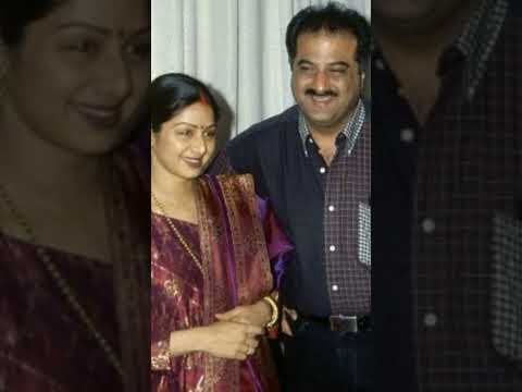 श्री देवी with real husband bonny kapoor old beautiful pic # status