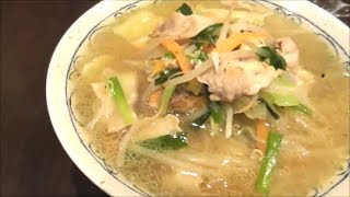 ラーメン屋店主が教える！家で作れる最高に旨いタンメンの作り方！