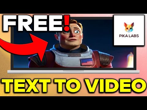 How To Use This Free Text To Video AI (Pika Labs Tutorial)