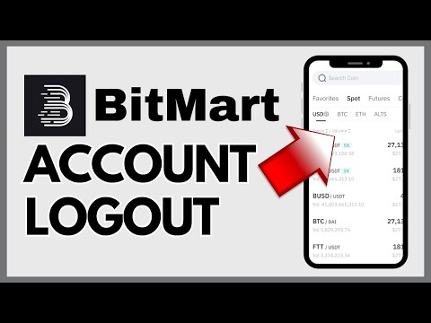 How to Logout of BitMart Account 2024?