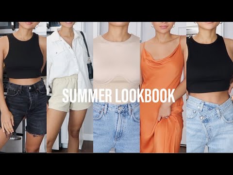 CASUAL SUMMER OUTFITS 2020 // MESHKI, AGOLDE, ZARA