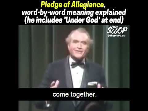 Red Skelton was such a legend and a true patriot! This was so powerful!  [vid.