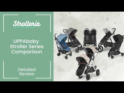 UPPAbaby Stroller Series Comparison: VISTA V2, CRUZ V2, MINU V2, RIDGE, G-LUXE V2, and G-LINK V2