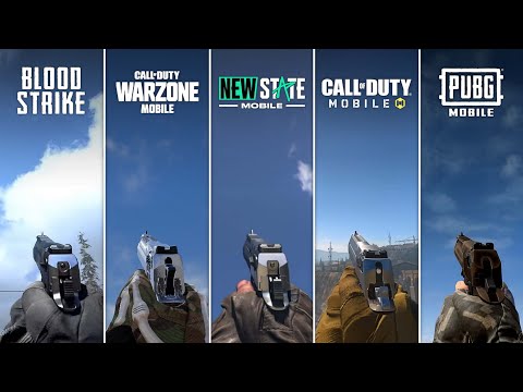 Project BloodStrike VS Warzone Mobile VS New State Mobile VS Call of Duty Mobile VS PUBG Mobile