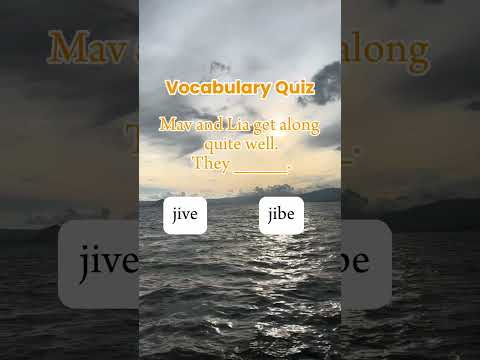 Jive or Jibe?