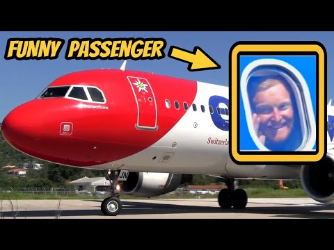 🤣 MY FUNNIEST PLANESPOTTING MOMENT EVER! Passenger says Goodbye through the Window