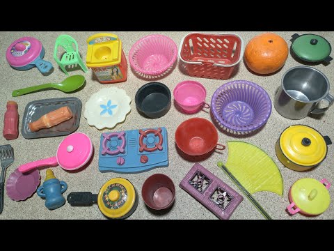 4 Minutes Satisfying With Unboxing Cute Miniature Kitchen Set Compilation ASMR | Hello Kitty Toys